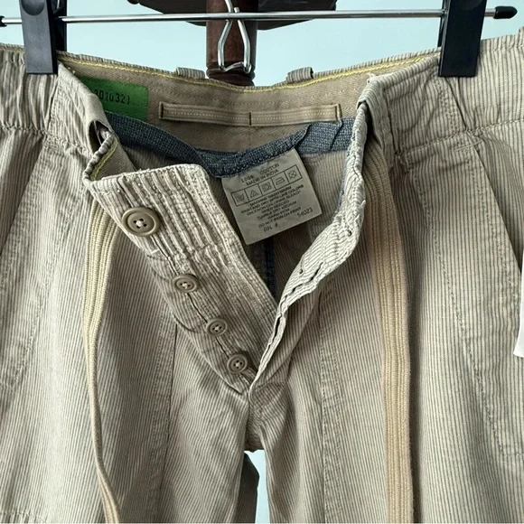 🏷️ GAP Striped Utility Pants Mens S 30-32 Cotton Industrial Workwear NWT - Picture 6 of 11